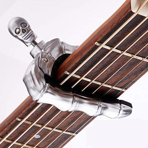 Geva Capo De Guitarra Calavera Para Guitarra Acústica