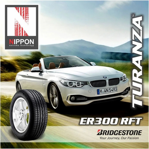 205/55 R16 Bridgestone Turanza Er 300 Rft Run Flat Envío