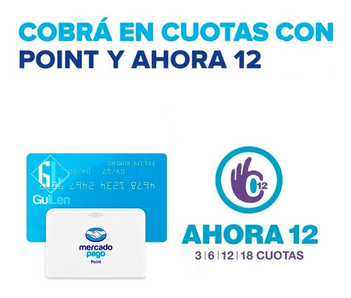 Mercado Pago Point Plus + Point Bluetooth + Cuotas S/interes