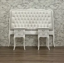 Comprar Respaldo De Cama\u002Fsommier Francés Provenzal Luis Xv Luis Xvi