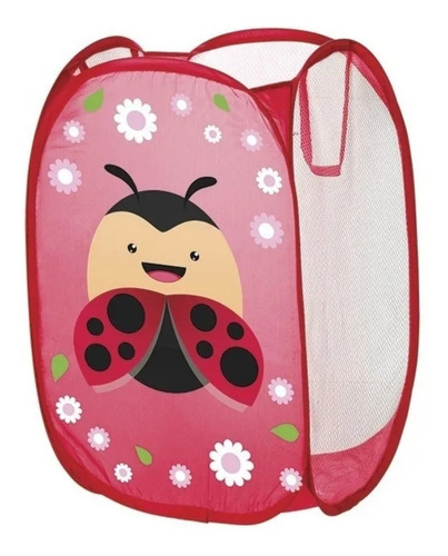 Cesto Organizador Bebe Infantil Dobrável Roupas Brinquedos