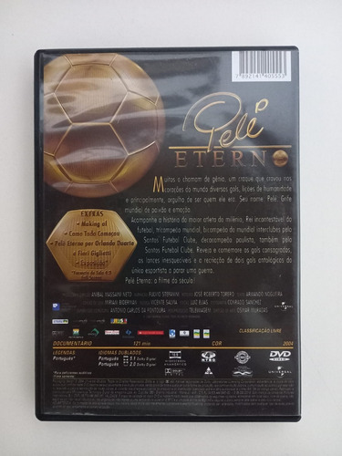 Pelé Eterno (documentário) (Usado)