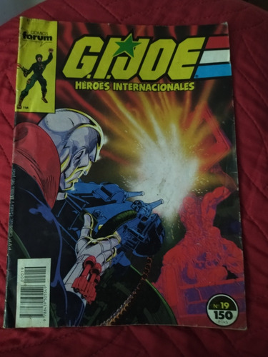 Cómic Coleccionable G.i.joe N°19 De Marvel Año 1988 