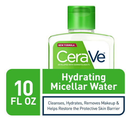 Agua Micelar Cerave, Fórmula Nueva Y Mejorada, Limpiador