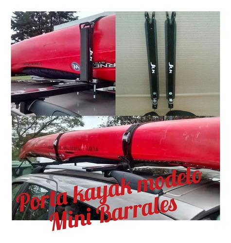 Porta Kayak Jlk Modelo Mini Barrales Linea Estandar