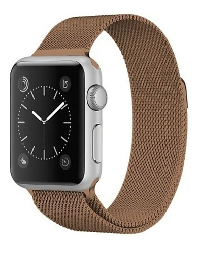 Correa Extensible Metalica Milanese Malla Para Apple Watch Serie 1 2 3 Y 4 Elegante Y Funcional