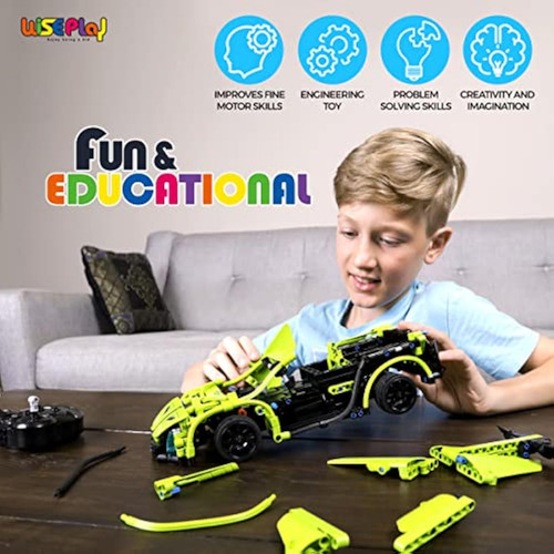 Wiseplay Kit De Construcción De Automóvil A