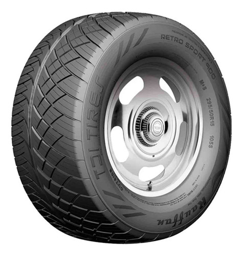 Paquete De 2 Llantas 295/50r15 105s Tdi Tires Rauffan Retro 