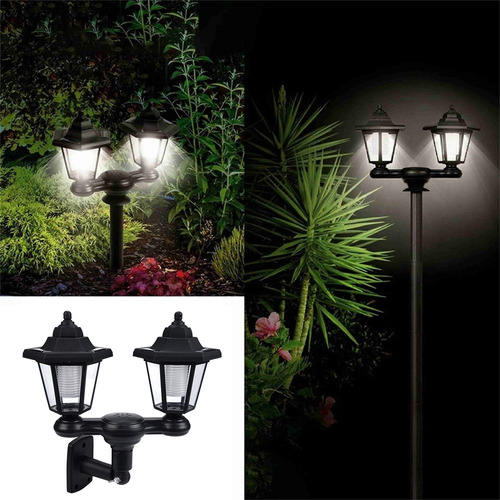 Luces De Poste Exteriores Impermeables Vintage For Jardín (