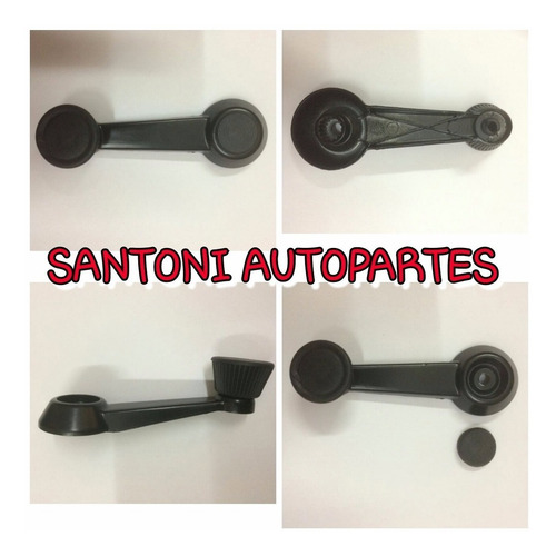 Manija Alza Cristales Vidrios Vw Gacel Metal Cuotas