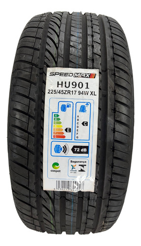 Kit De 4 Pneus Speedmax Hu901 Xl Aro 17 Novos 225/45r17 94w W