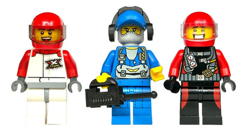 Lego Minifiguras Carreras Racers Speed 