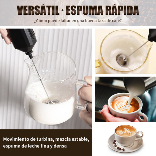 Batidores Electrico Multifunción Leche Café Espumador Mano