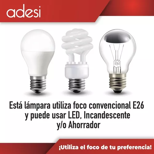 Equivalencia entre bombillas led y convencionales