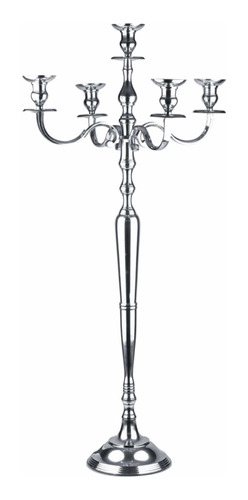 Candelero Madura, Plata Brillante, 120 Cm (de004)