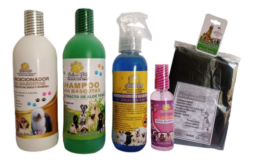 Combo Mascotas Shampoo+ Acondicionador +loción +ahuyentador