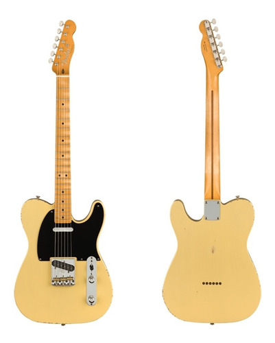 Guitarra Fender Telecaster Road Worn 50s Vintage Blonde Cuo