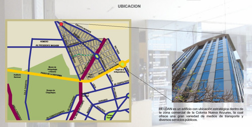 Imagen 23 de 24 de Oficina - Anzures / Polanco - Corporativo Heldan 541.52m2 ,