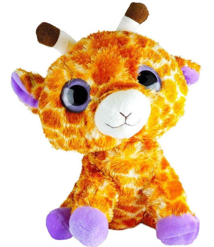 Pelúcia Girafa Olhos Grandes Pop 28cm
