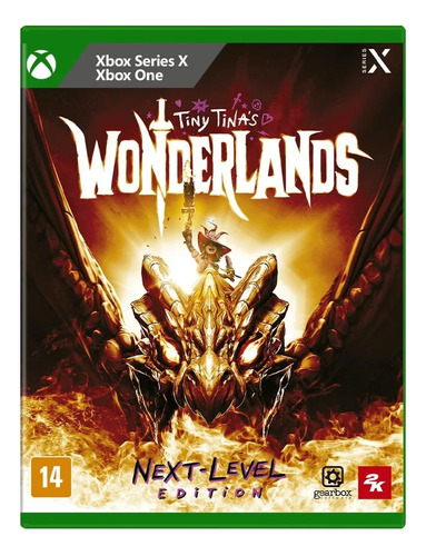 Jogo Midia Fisica Tiny Tinas Wonderlands Xbox Series X E One