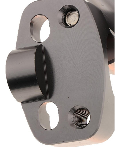 Adaptador De Abrazadera De Barra De Manija Manivelas Plata