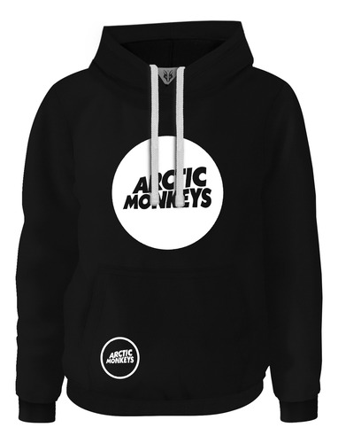 Hoodie Buzo Buso Saco Rock Arctic Monkeys Black Redondo