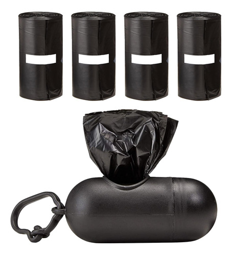 4 Dispensador De Bolsas Para Excrementos De Perros,