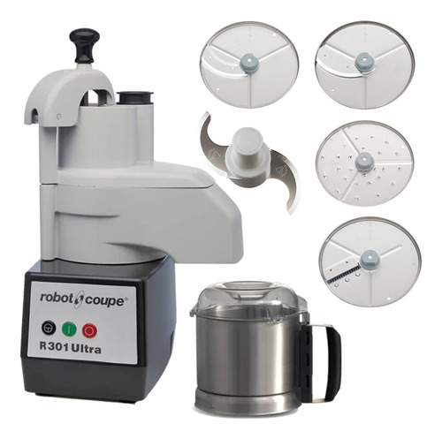 Combinado Cutter E Processador R301 C/ 4 Discos Robotcoupe