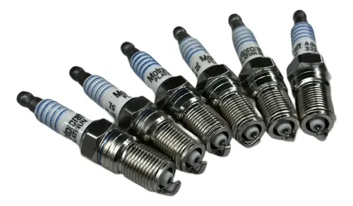 6 Bujías Motorcraft SP412 Para Ford Ranger, Mustang, Explorer V6 | OEM, Cobre, SP-412