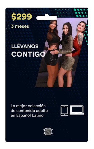 Imagen 1 de 1 de Tarjeta Sexmex Cloud - 3 Meses