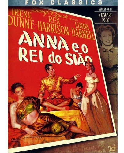Dvd Anna E O Rei De Sião - Irene Dunne