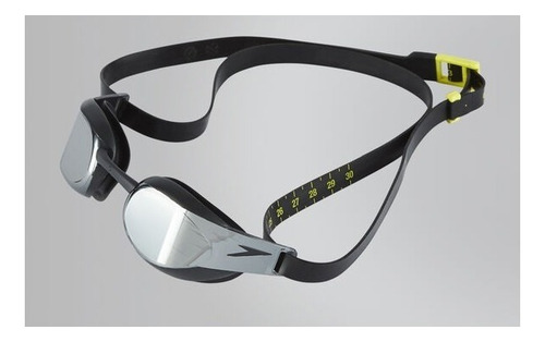 Antiparras Speedo Fastskin Elite Mirror Natacion- Full Salas Color Negro
