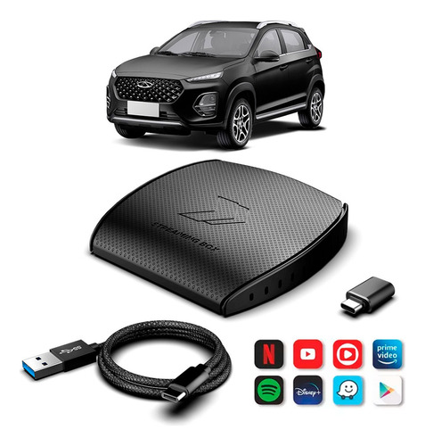 Streaming Box S 2gb Ram 32gb Tiggo 3x Carplay