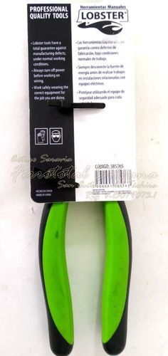 Alicate Electricista 8 Lobster Cod:385757 Oferta Pack_x_6