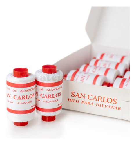 Imagen 6 de 10 de Hilo De Aldogon Para Hilvanar - San Carlos 10 Bob X 300 Mts