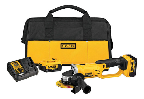 Esmeril Angular Inalambrico Dewalt 4 1/2  20v Litio Ion