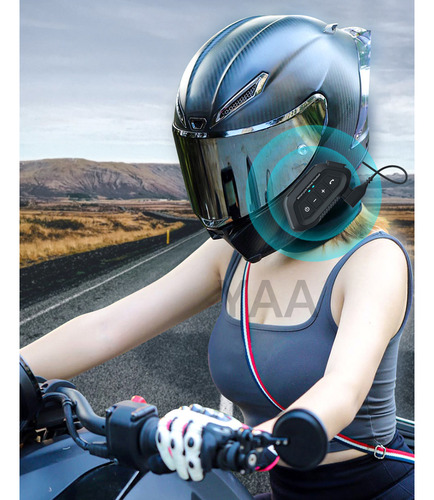 Auriculares Bluetooth Intercomunicador Moto Bluetooth 5.3 Ti