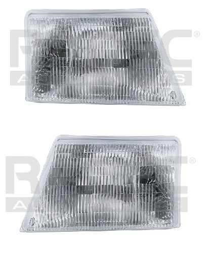 Par Juego Faros Ford Ranger 1998 - 2004 Depo Sxc