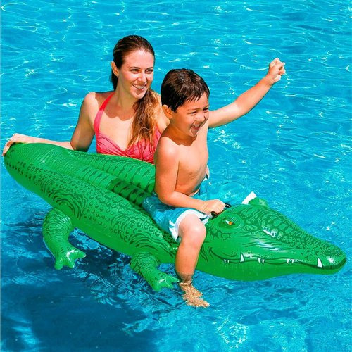 Intex 58546np Verde Cocodrilo 168x86cm Verde