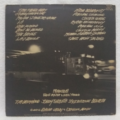 Lp - Neil Young - Time Fades Away - Imp Ger 1973 - Rcki (Usado)