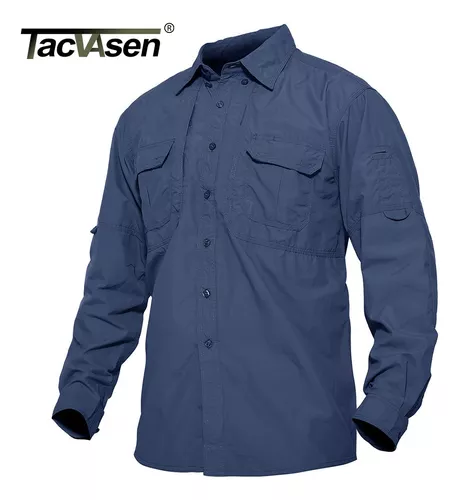 Tacvasen-camisas Tácticas Para Hombre Camisas Ligeras De Se