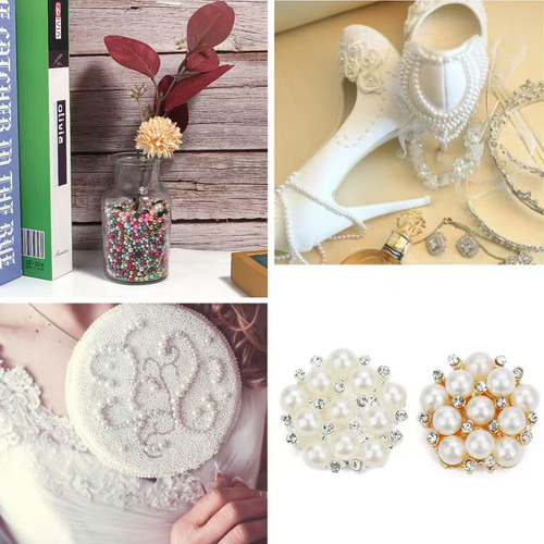 Kit De Cuentas, Joyas Diy De Pulseras Y Bolsa De Materiales.
