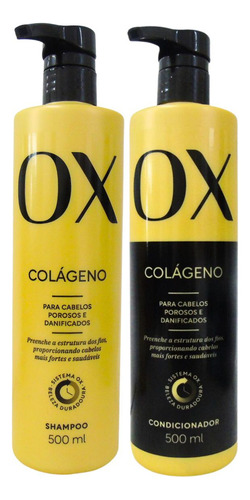  Shampoo + Condicionador Ox Colágeno 500ml