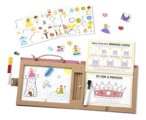 Melissa & Doug Natural Play: Juega, Dibuja, Crea Un Kit Reu.