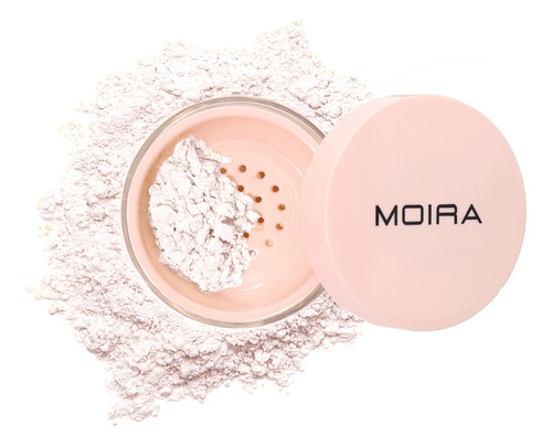 Base de maquillaje en polvo Moira Loose Setting Powder 001 TRANSLUCENT Loose Setting Powder tono 007 translucent white - 6g