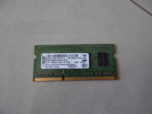 Memória 2gb Ddr3 Positivo S1991 2500m 2650m 2460m 2560m S990