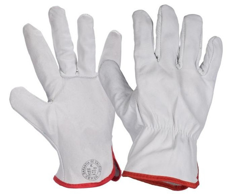 Guantes De Cabritilla C/forro (10 Pares) Certificados