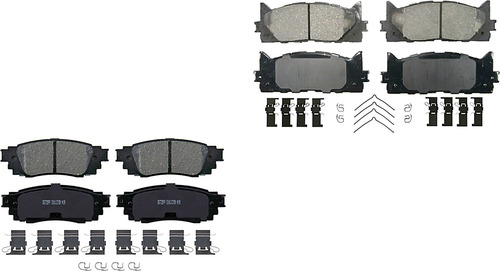 Jgo Balatas Cerámicas Delanteras Y Traseras Camry 16/17