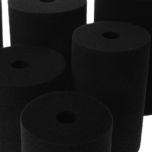 6 Insertos De Esponja Tumbler Turner: Cilíndricos Flexibles