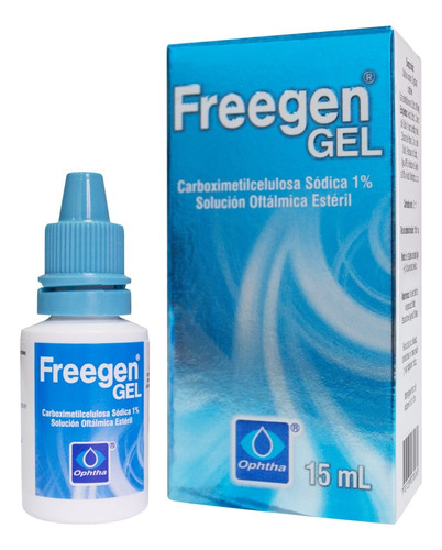 Freegen Gel 1% Solucion Oftalmica Esteril 15 Ml.